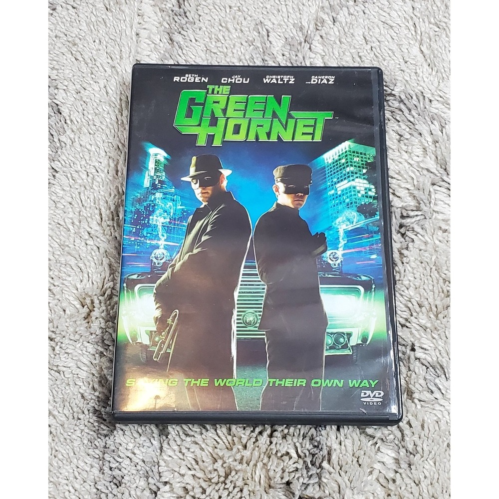Sony The Green Hornet DVD Excellent Action Comedy Seth Rogen super hero